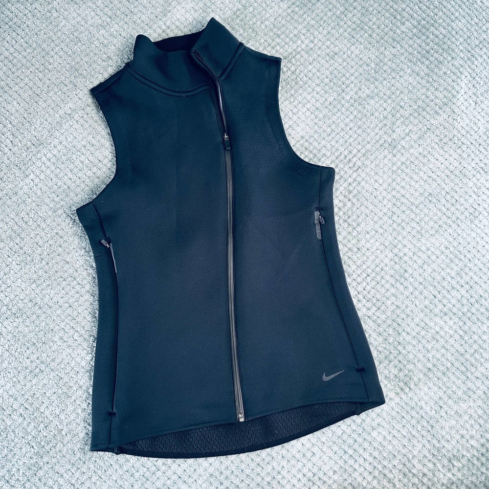 Nike Women's Black Sleeveless Jacket